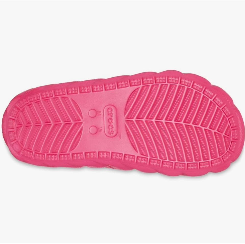 Crocs Cozzy Puffer Dragonfruit Pink Slide Sandals Women's SIZE 10 - Picture 7 of 15